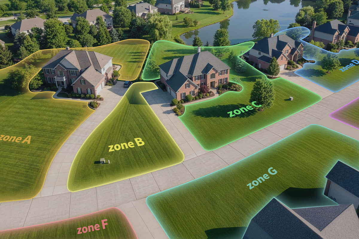 Manage up to 80 zones